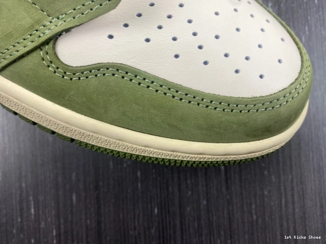 1st Kicks Air Craft Jordan 1 FB9934-300 Celadon High OG 0820